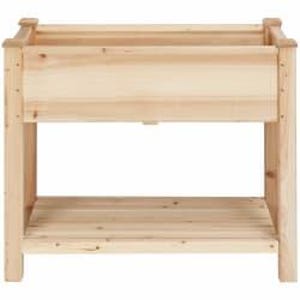 Yaheetech 34" x 30" Wooden Planting Bed for $73.5 + free shipping w/code AOPMIN