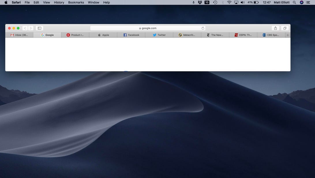 MacOS Mojave tip: How to enable favicons in Safari