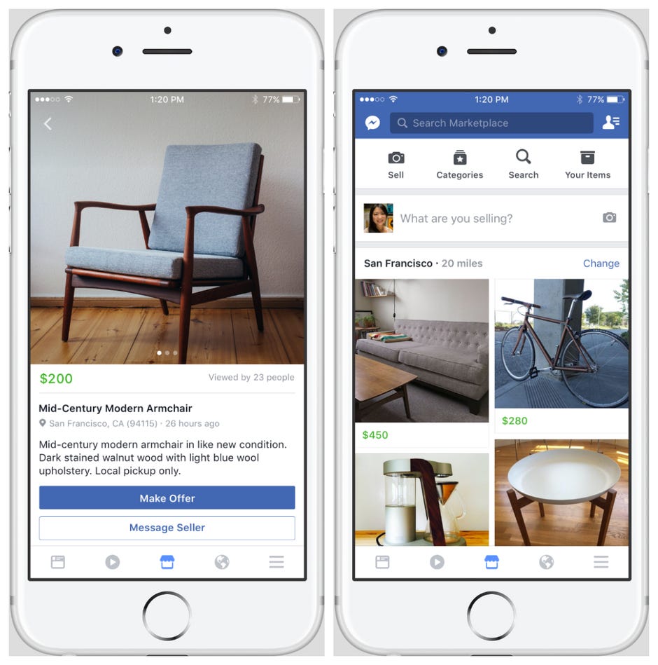 Facebook Marketplace Wants To Be The New Craigslist Cnet