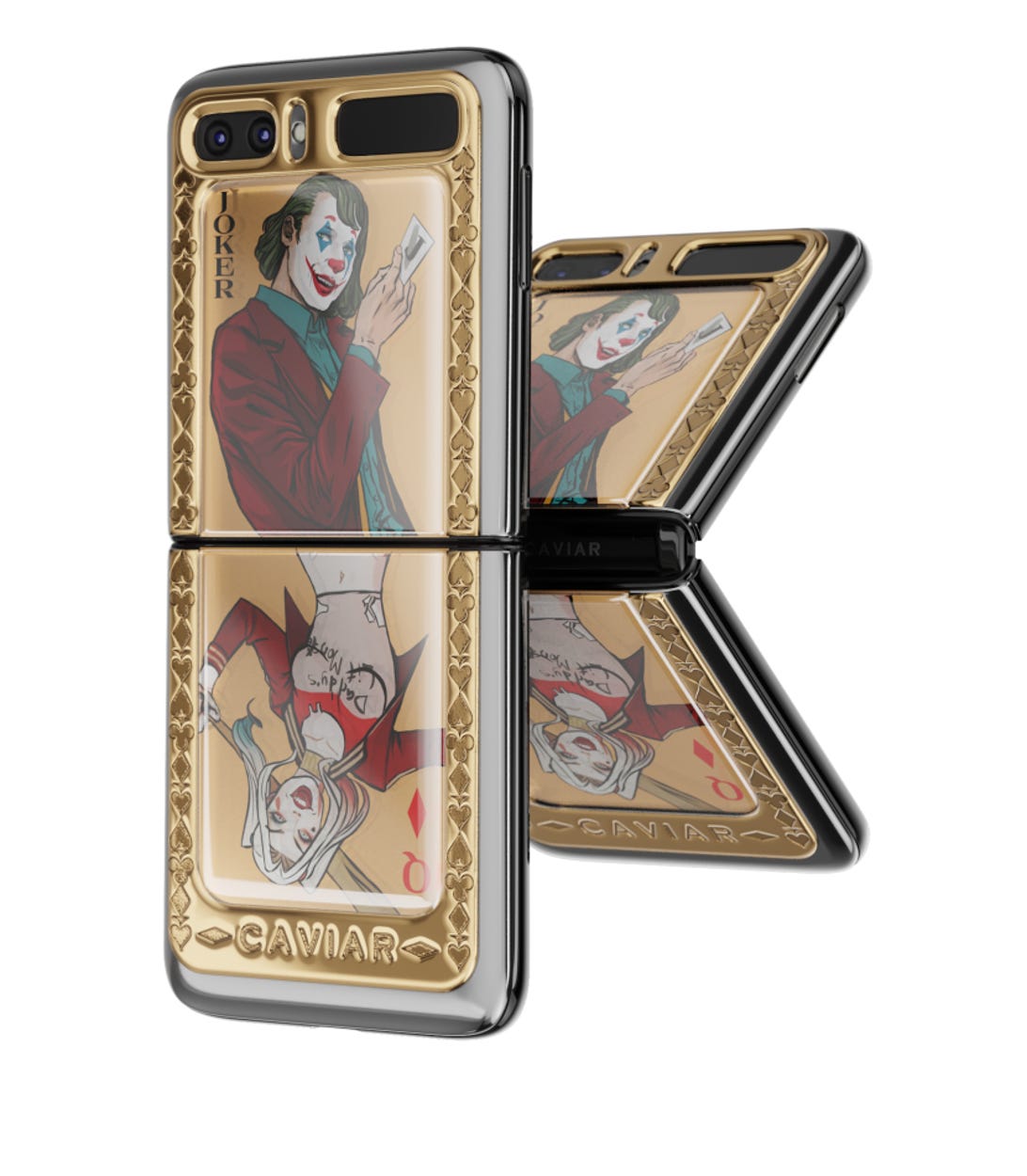 This K foldable phone stars the Joker and Harley Quinn