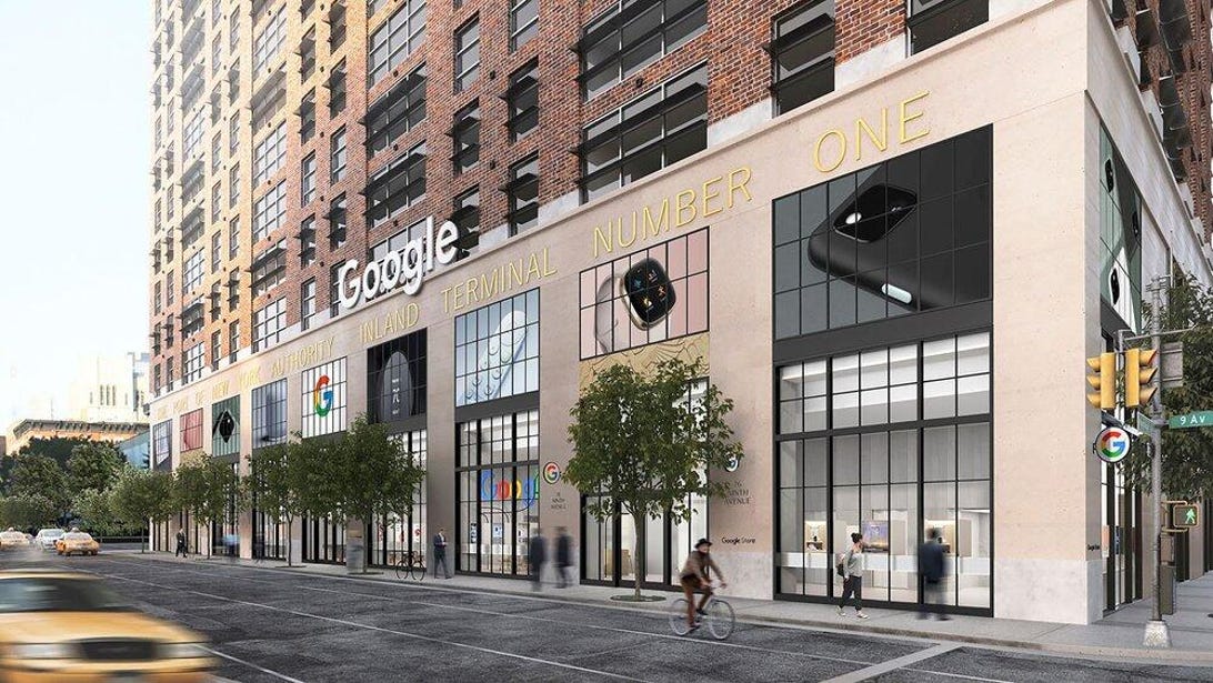 Google NYC store render
