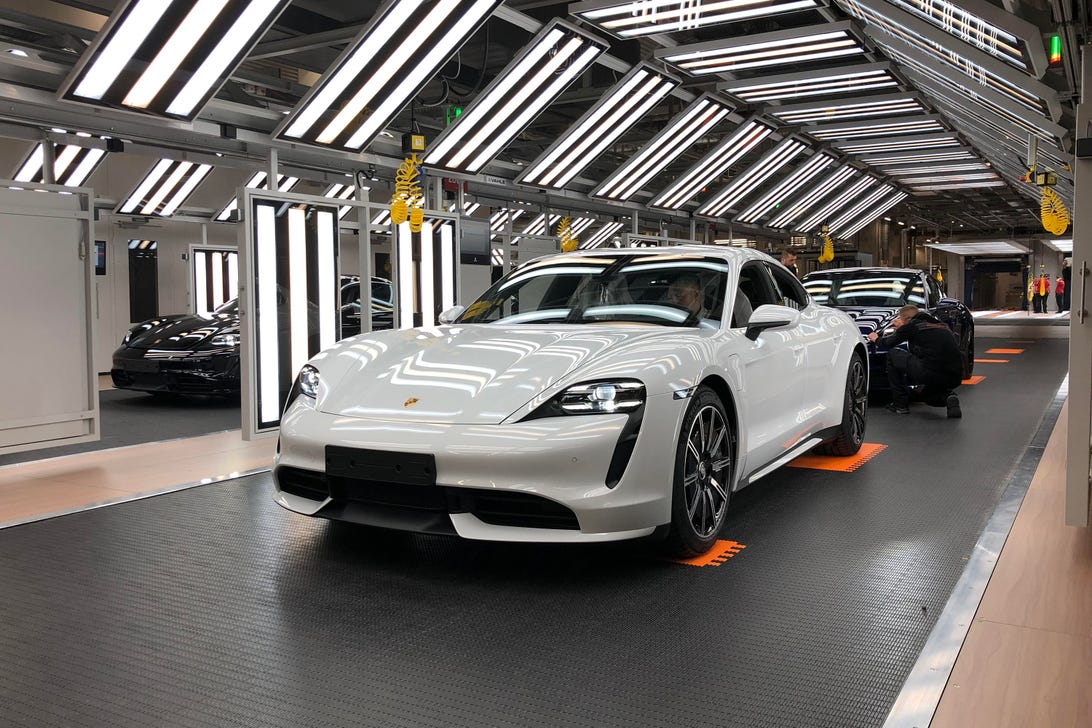 Porsche Taycan Production