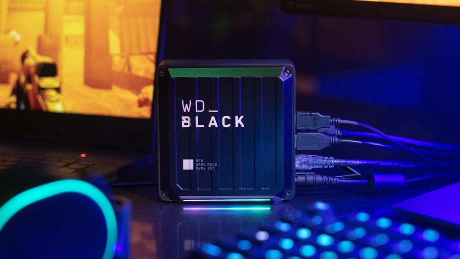 Wd Black Lights Up Its Ssd Storage For Gamers Cnet