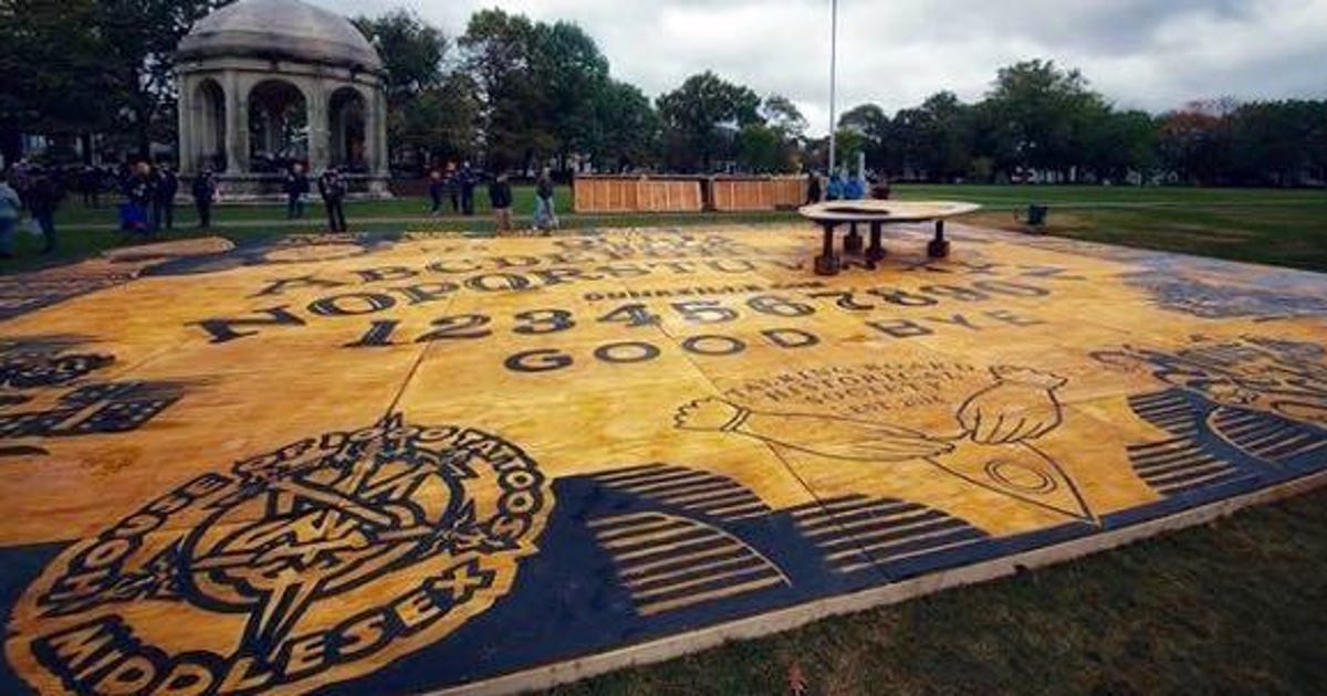 World's largest Ouija board materializes in Salem
