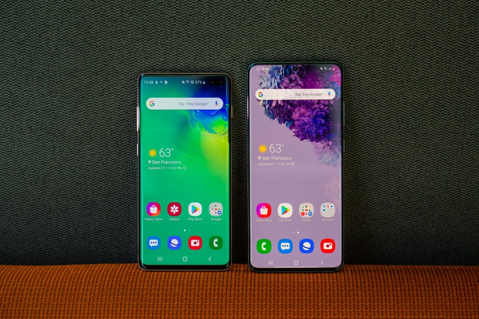 Galaxy S Ultra Vs S10 Plus I Used Both Samsung Phones For A Week Cnet