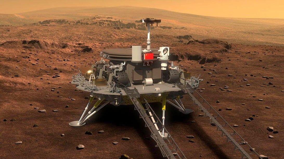 Rover Mars Zhurong