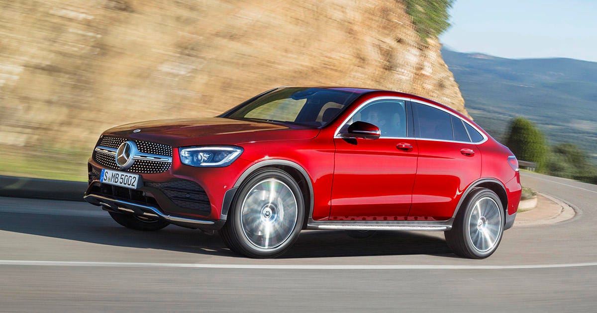 Mercedes Benz Glc Coupe Gets Big Tech Upgrade Still Isn T A Coupe Roadshow