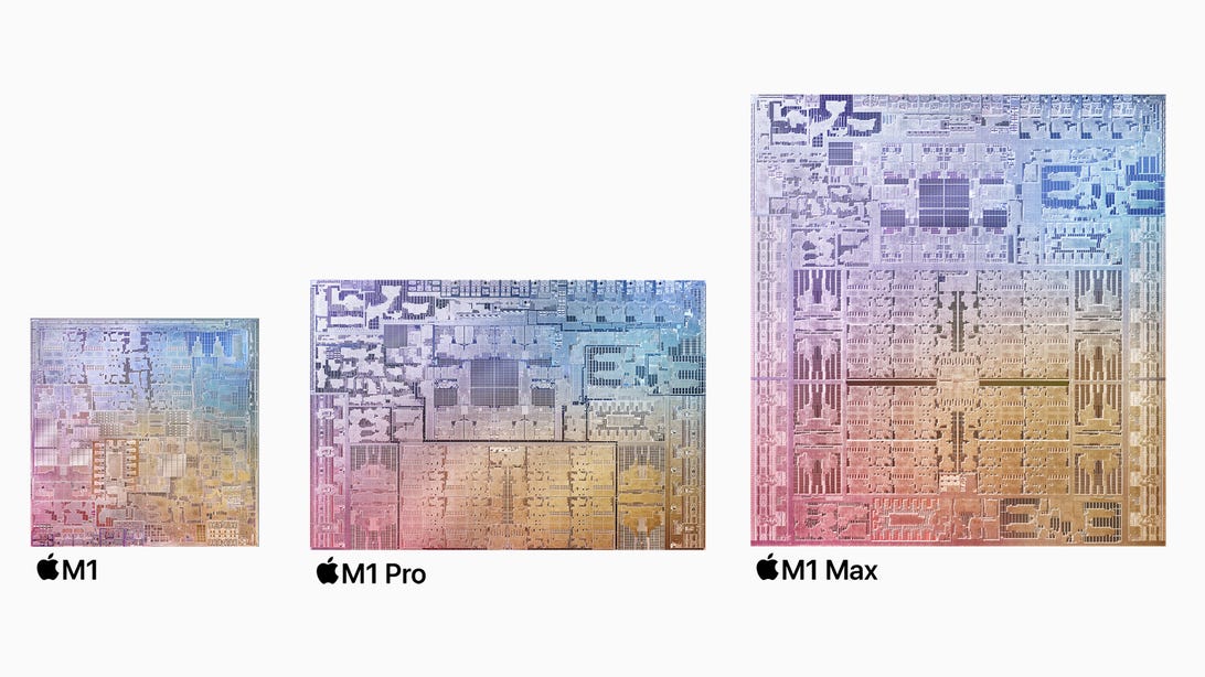 M1 Max vs. M1 Pro vs. M1: Apple’s MacBook Pro chips compared