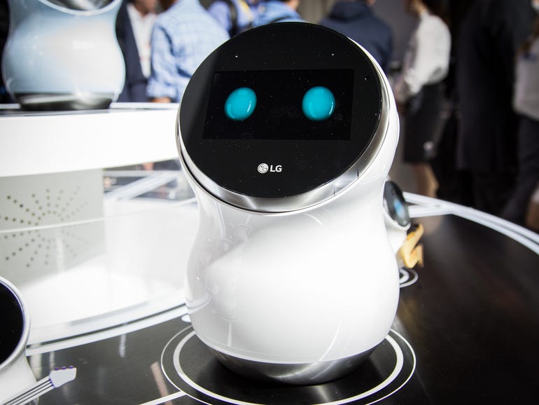 LG's new Hub Robot ties together the smart home - CNET