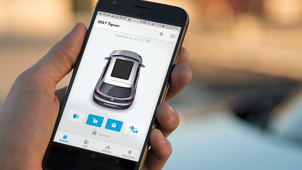 Vw Car Net Connected Car App Adds New Features For Parents Paranoiacs Roadshow