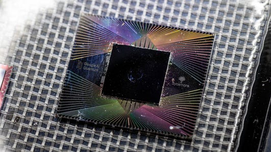 Google Sycamore quantum computing chip