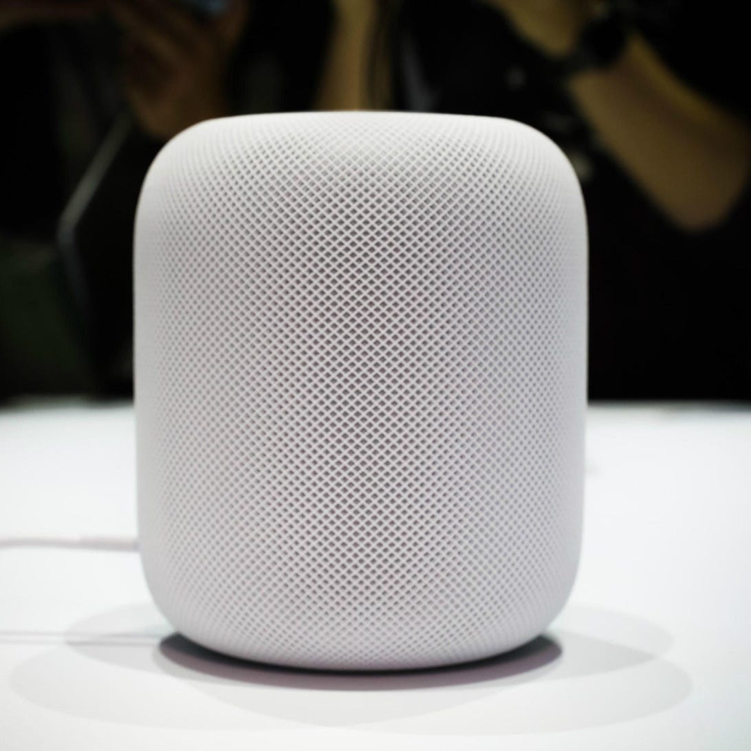 Apple HomePod speaker at WWDC 2017