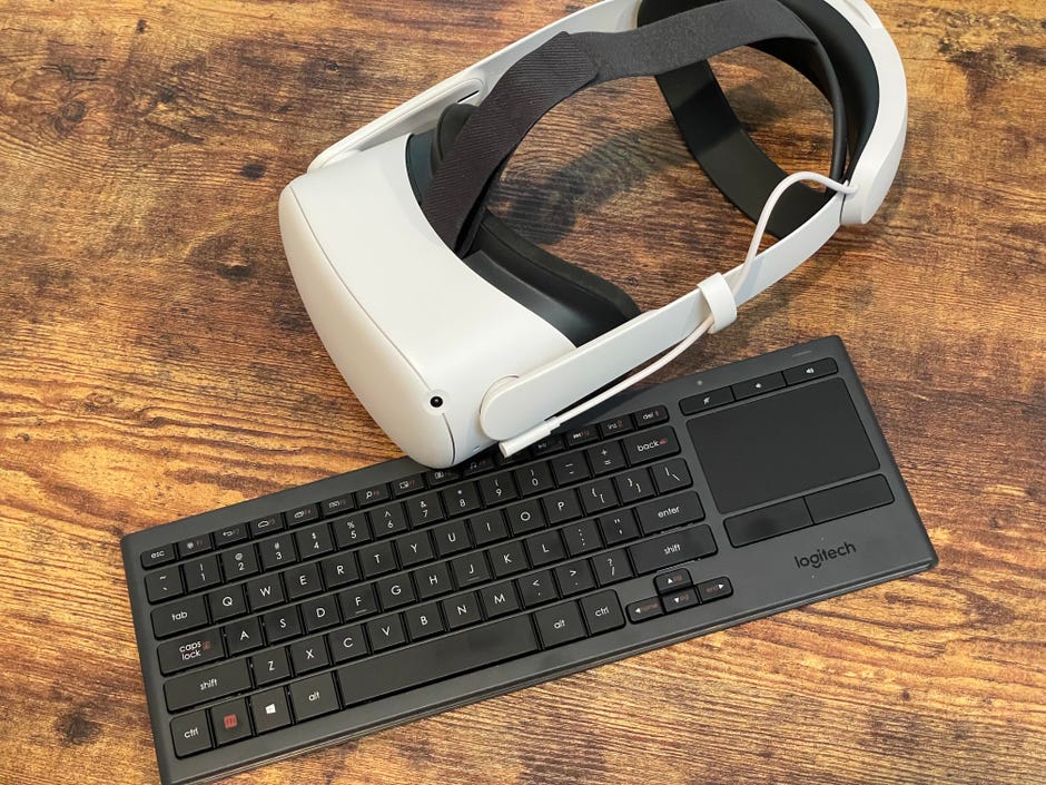 Typing In Vr How To Connect A Keyboard To Your Oculus Quest 2 Cnet