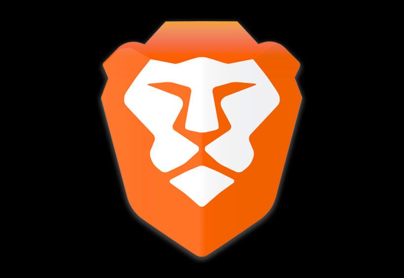 Logotipo do Brave navegador