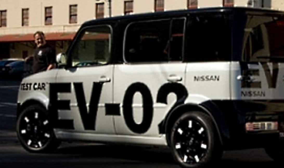 The Nissan EV-02:  Prepare to plug in by 2010.
