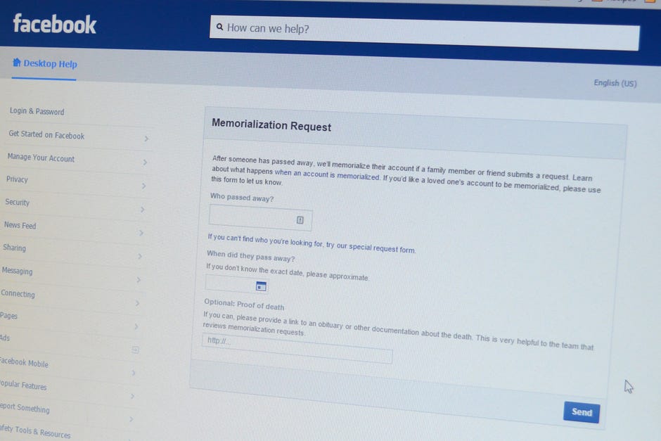 How To Memorialize Someone S Facebook Account Cnet