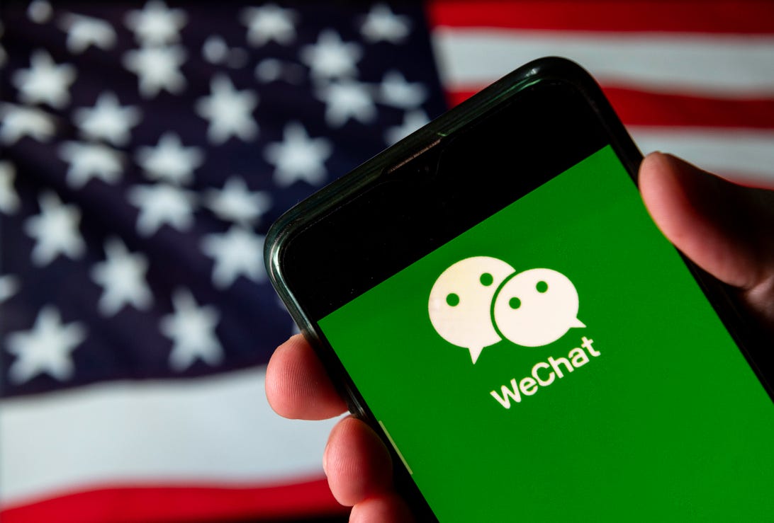 Trump’s ban on WeChat won’t affect the app’s users, Justice Department says