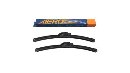 New Vision Genuine Windshield Wipers 20 inches and 20 inches Durable Original Equipment Replacement Wiper Blades J Hook Pack of 2 