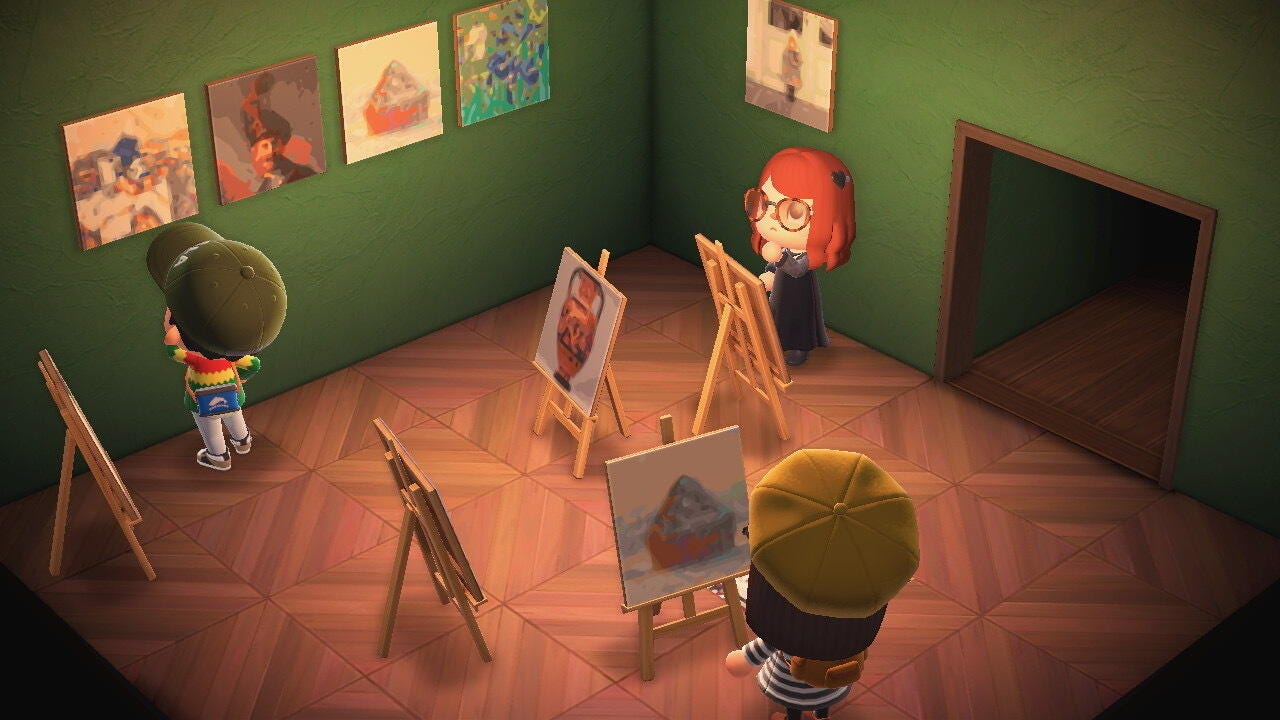 How to add artwork to Animal Crossing: New Horizons from the Getty, LACMA