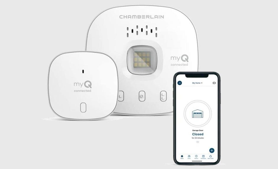 Can i use my phone as a garage door opener Here S Why The Chamberlain Myq Smart Garage Door Controller Is A Steal At 27 Cnet