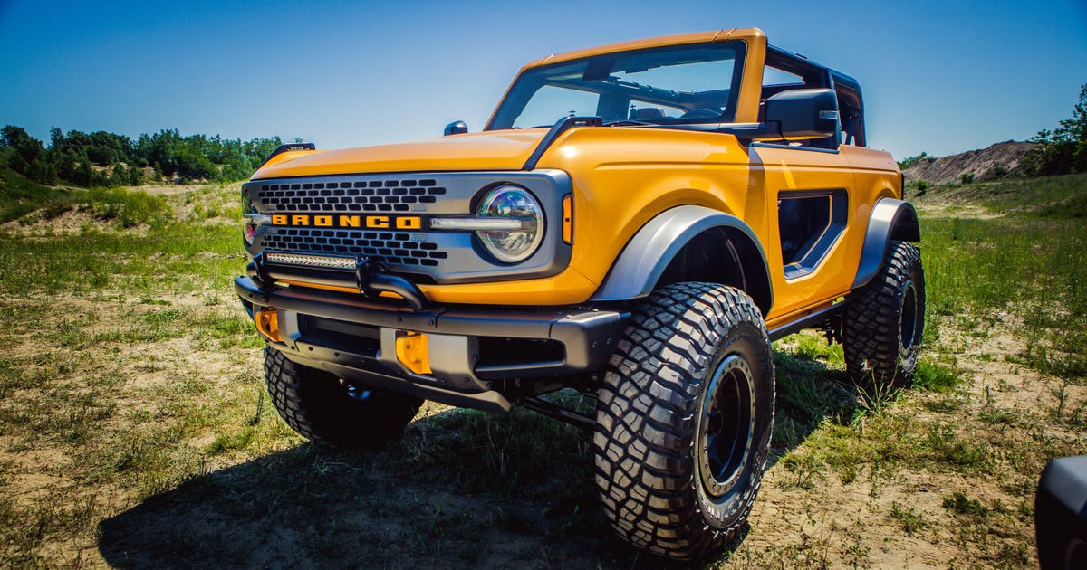 2021 Ford Bronco pricing: Here's how much the 2-door and 4-door cost