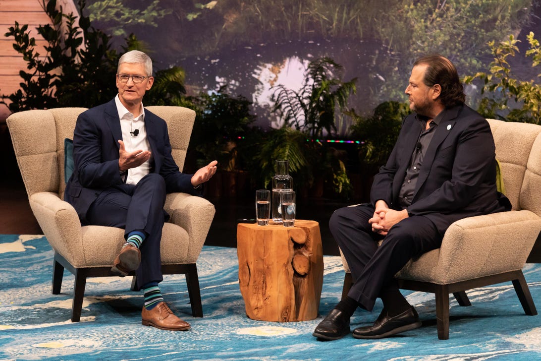 Tim Cook discusses Steve Jobs, environmental efforts and privacy at Dreamforce 2019