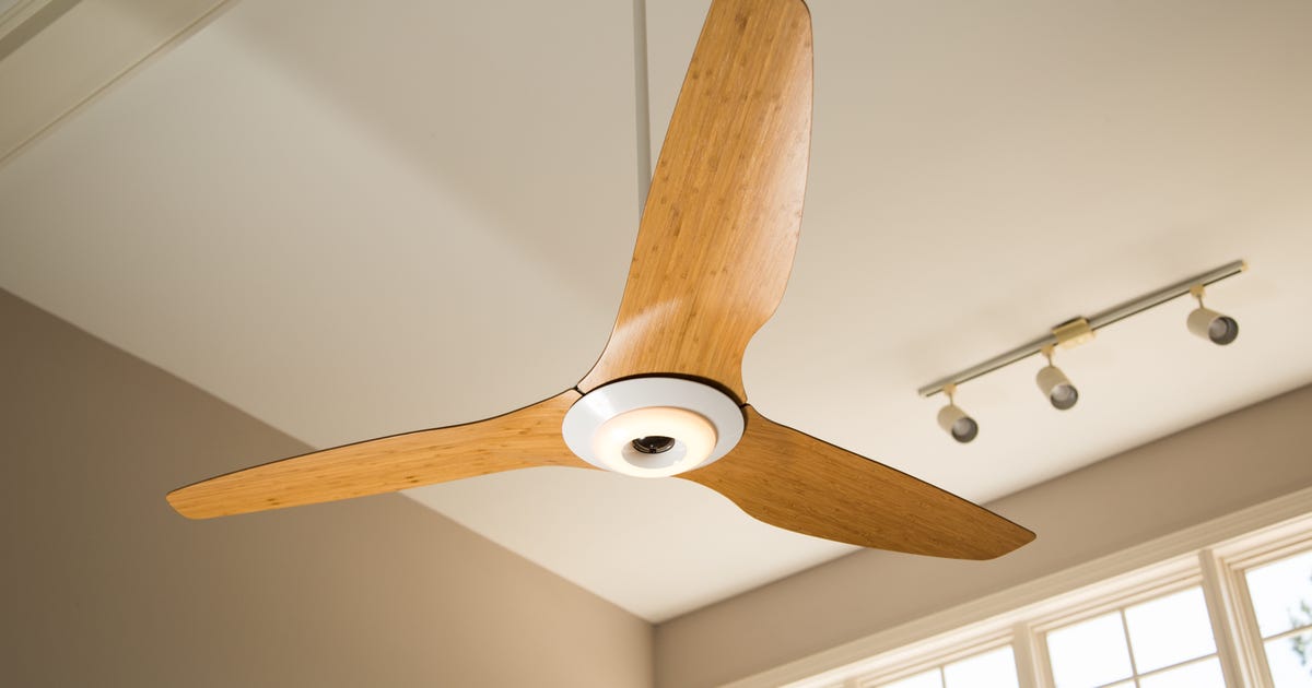 Are Connected Ceiling Fans The Ultimate Smart Home Splurge Cnet - Why Does The Light On My Ceiling Fan Come By Itself