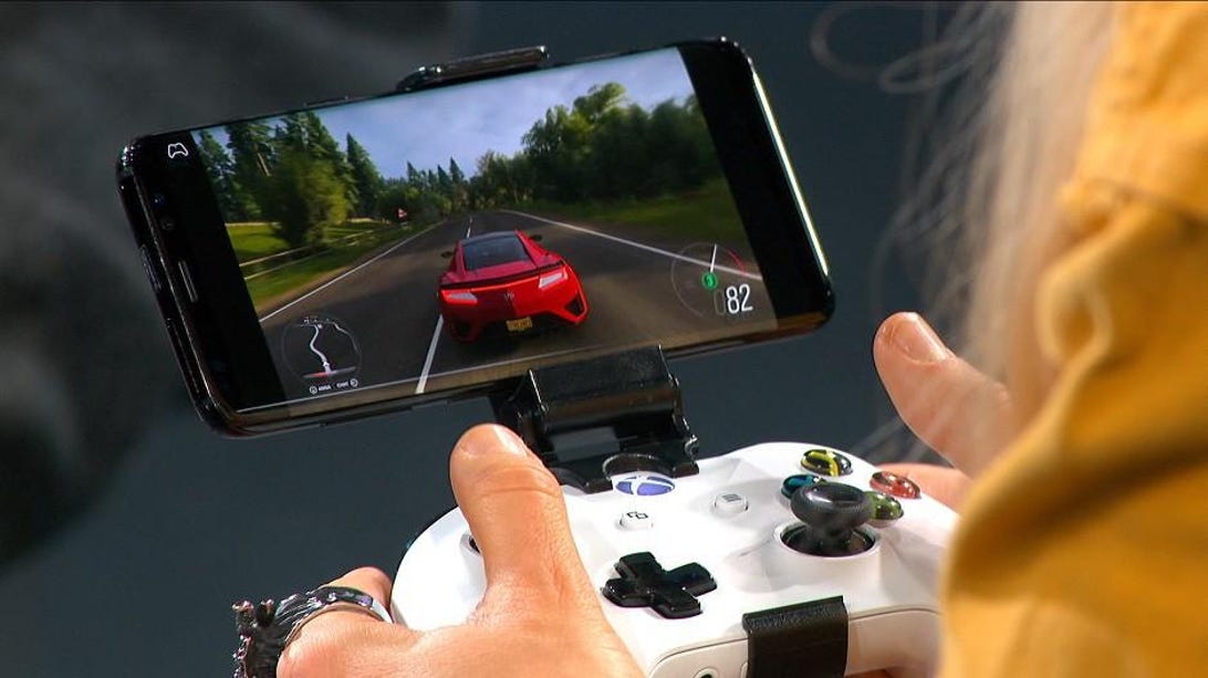 Microsoft shows off Project xCloud by playing Forza Horizon 4 on phone