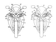 <p>Yamaha's charging solution for an electric sportbike involves putting the socket near the bike's headlight.&nbsp;</p>