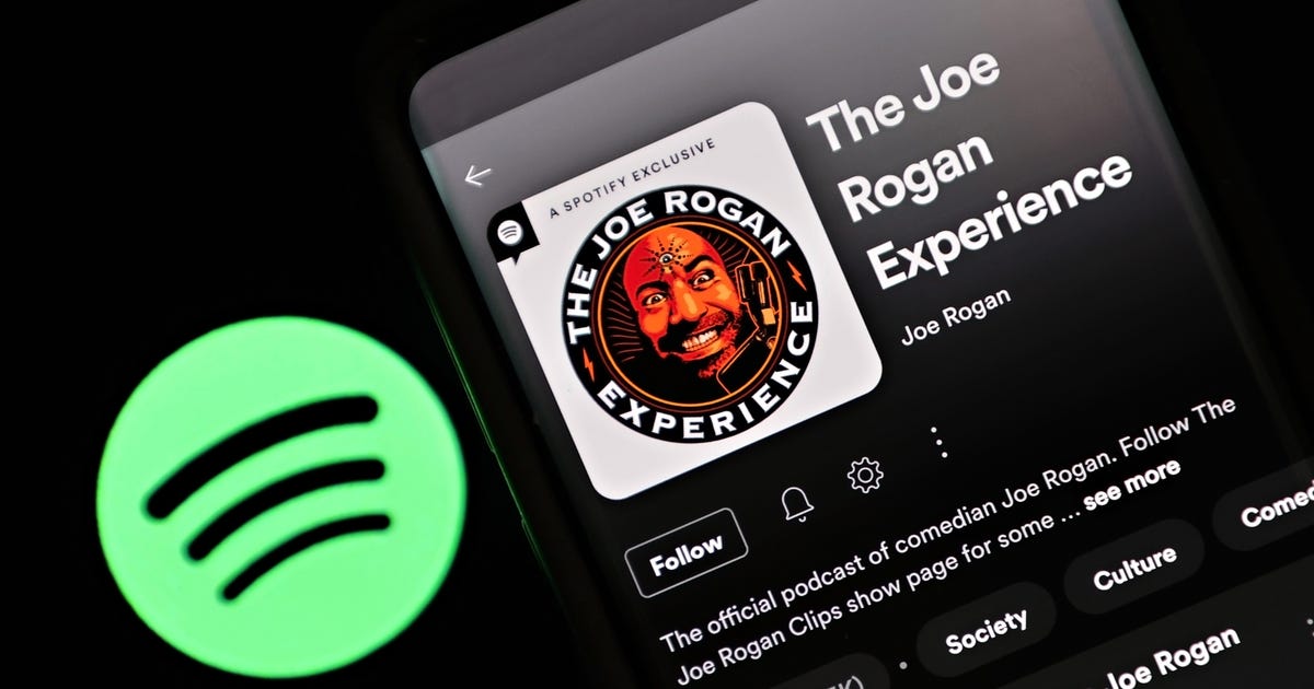 More than 70 episodes of Joe Rogan’s podcast are no longer on Spotify – CNET