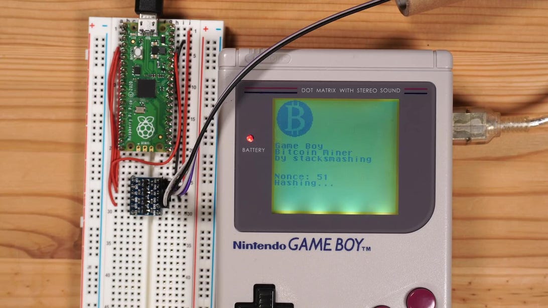 Puoi estrarre bitcoin su Game Boy, ma probabilmente non dovresti