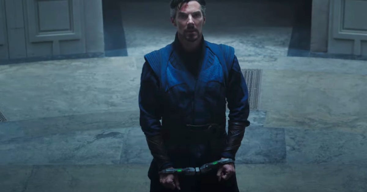 Doctor Strange 2 trailer introduces Charles Xavier and evil Wanda     – CNET