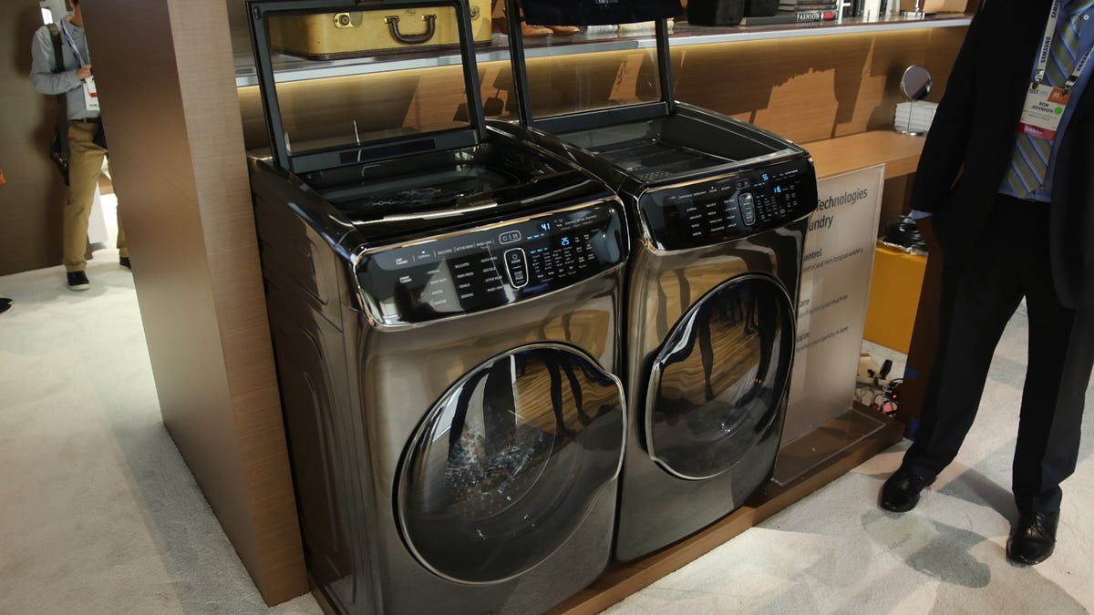 Samsung S Crazy Two In One Washer And Dryer Can Now Be Yours Cnet