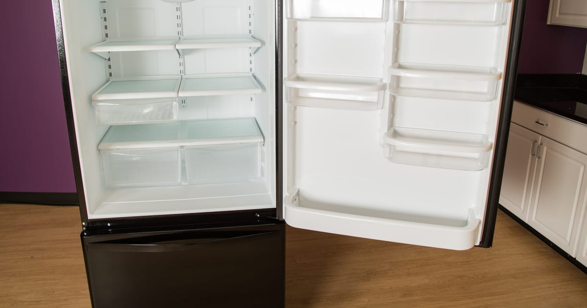 Whirlpool Wrb322dmbb Bottom Freezer Refrigerator Review Buy This Bottom Freezer Fridge For The Cooling Power Cnet