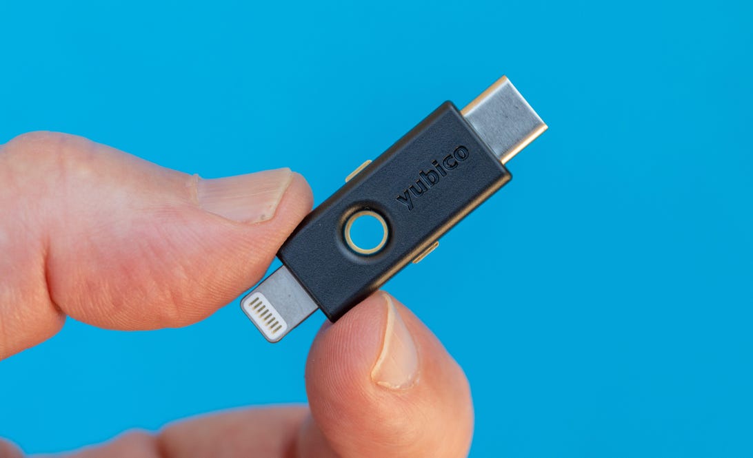 iPhone owners can now plug in hardware security keys with the YubiKey 5Ci