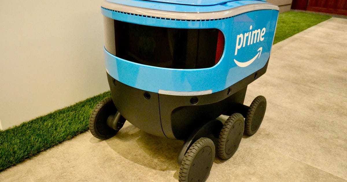 Amazon S Scout Robots That S No Cooler That S Your Prime Delivery Cnet
