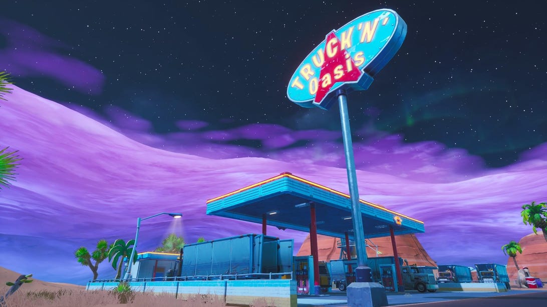 Fortnite season 10 challenges and where to find spray cans, gas stations