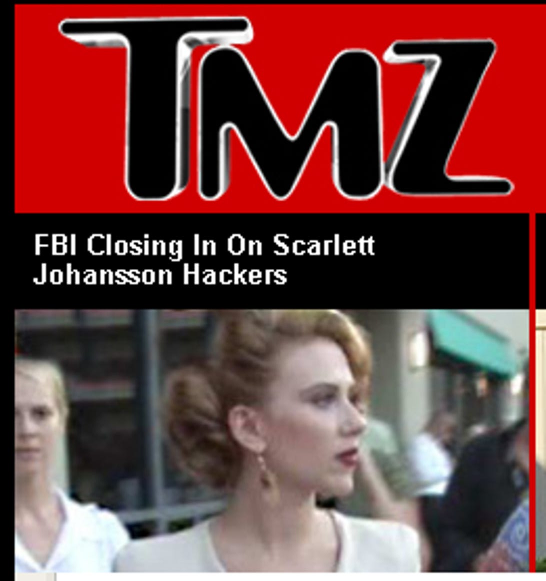 Scarlett Johansson is among the 50 or so alleged victims in an e-mail hacking case.