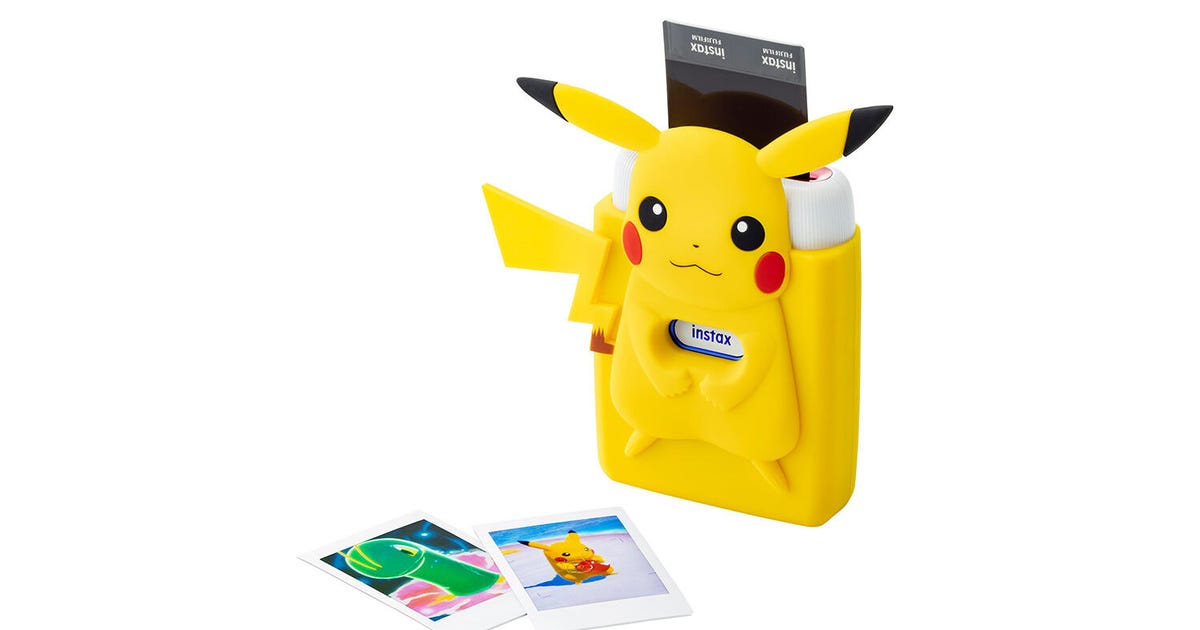 Print your New Pokemon Snap photos with this Pikachu-themed printer for Nintendo Switch