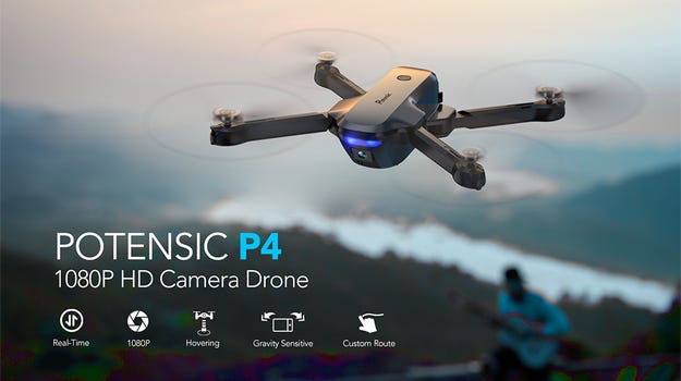 Save 40% on this portable folding drone today, making it just $60