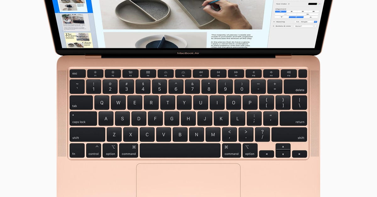 Hallelujah The Macbook Air Will Finally Get The Magic Keyboard Cnet