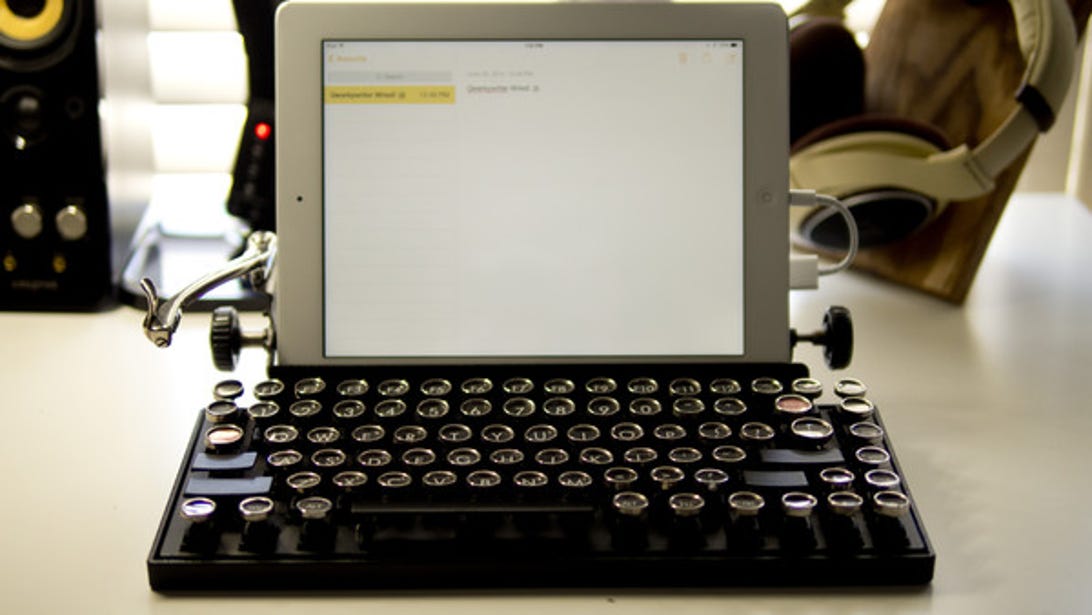 Qwerkywriter with tablet