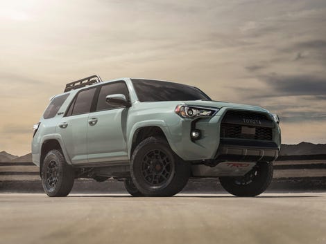 21 Toyota Trd Pro Models Get A New Color 4runner Gets Beefed Up Suspension Roadshow