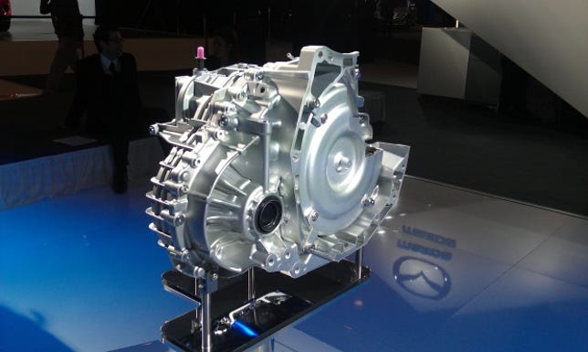 The SkyActiv-Drive transmission aids the new engine in achieving 40 highway mpg.