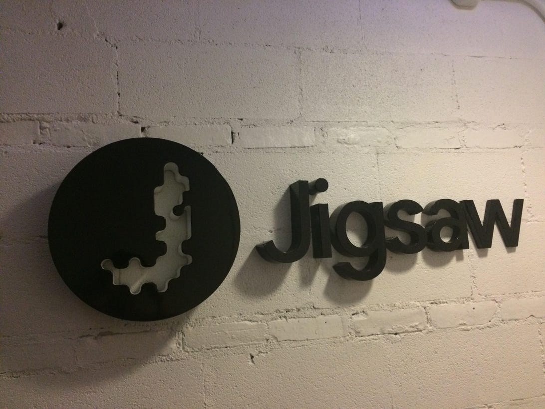 Logo for Alphabet's JIgsaw unit