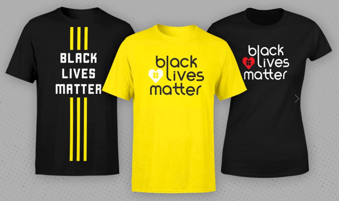 black lives matter t-shirts for sale