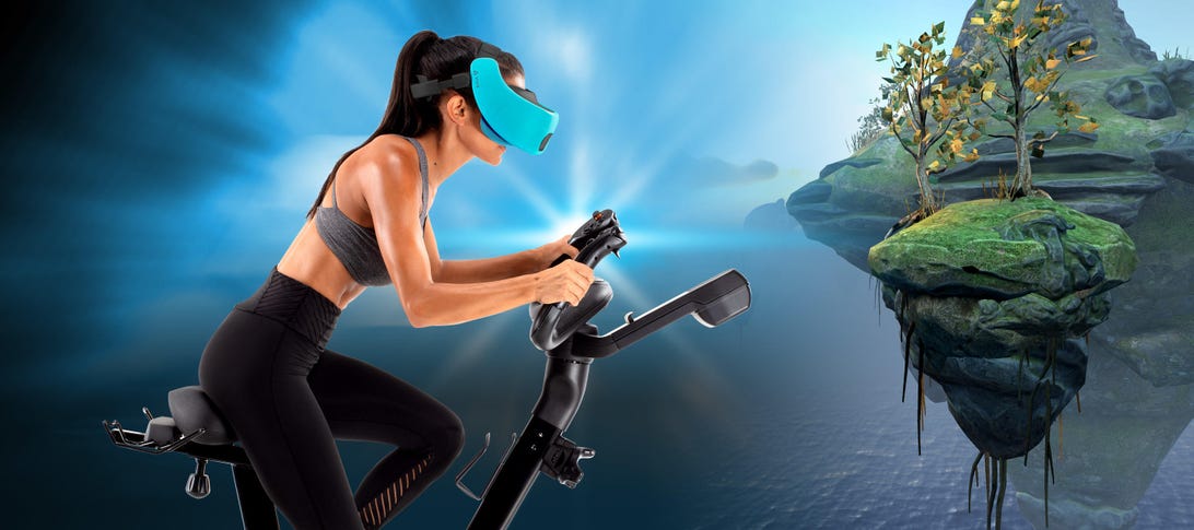 NordicTrack’s VR fitness bike wore me out at CES
