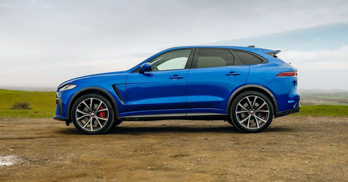 The 21 Jaguar F Pace Svr May Be The Best Sounding Suv You Can Buy Today Video