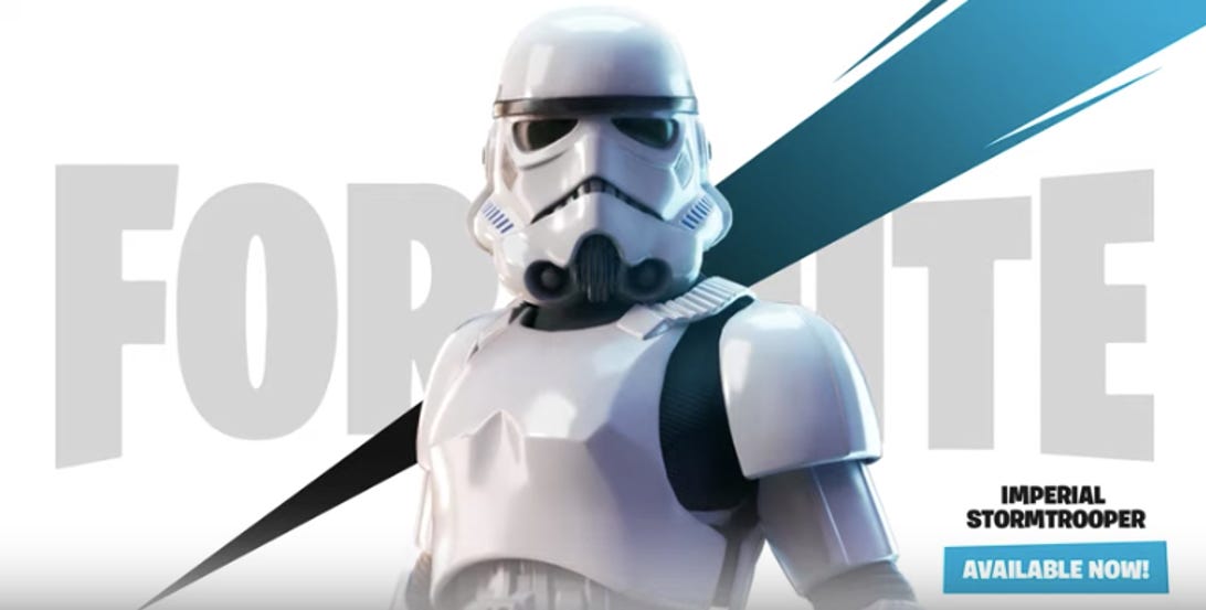 Fortnite offers up Imperial Stormtrooper outfit for a limited time