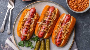 These gourmet hot dogs and hamburgers deserve center stage this Labor Day